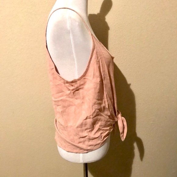 Topshop Botton Front Slouchy Tank Top - Picture 3 of 6